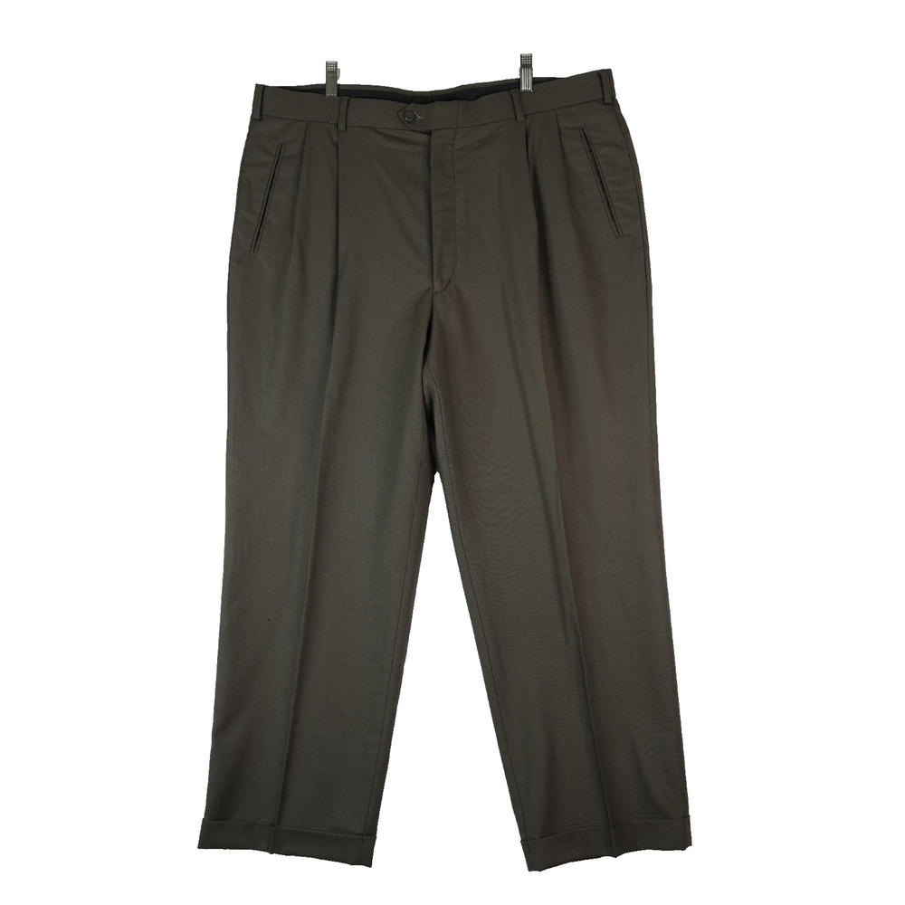 Louis Raphael Luxe Dress Pants Mens‎ 40x29.5 100% Pure Wool